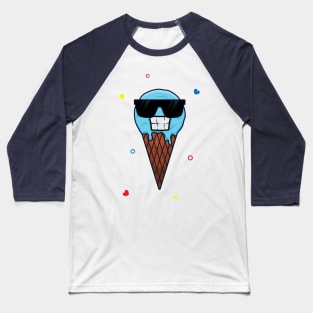 Cool ice cream emote Baseball T-Shirt